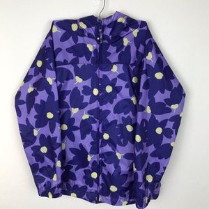 Lands End Printed Windbreaker Jacket